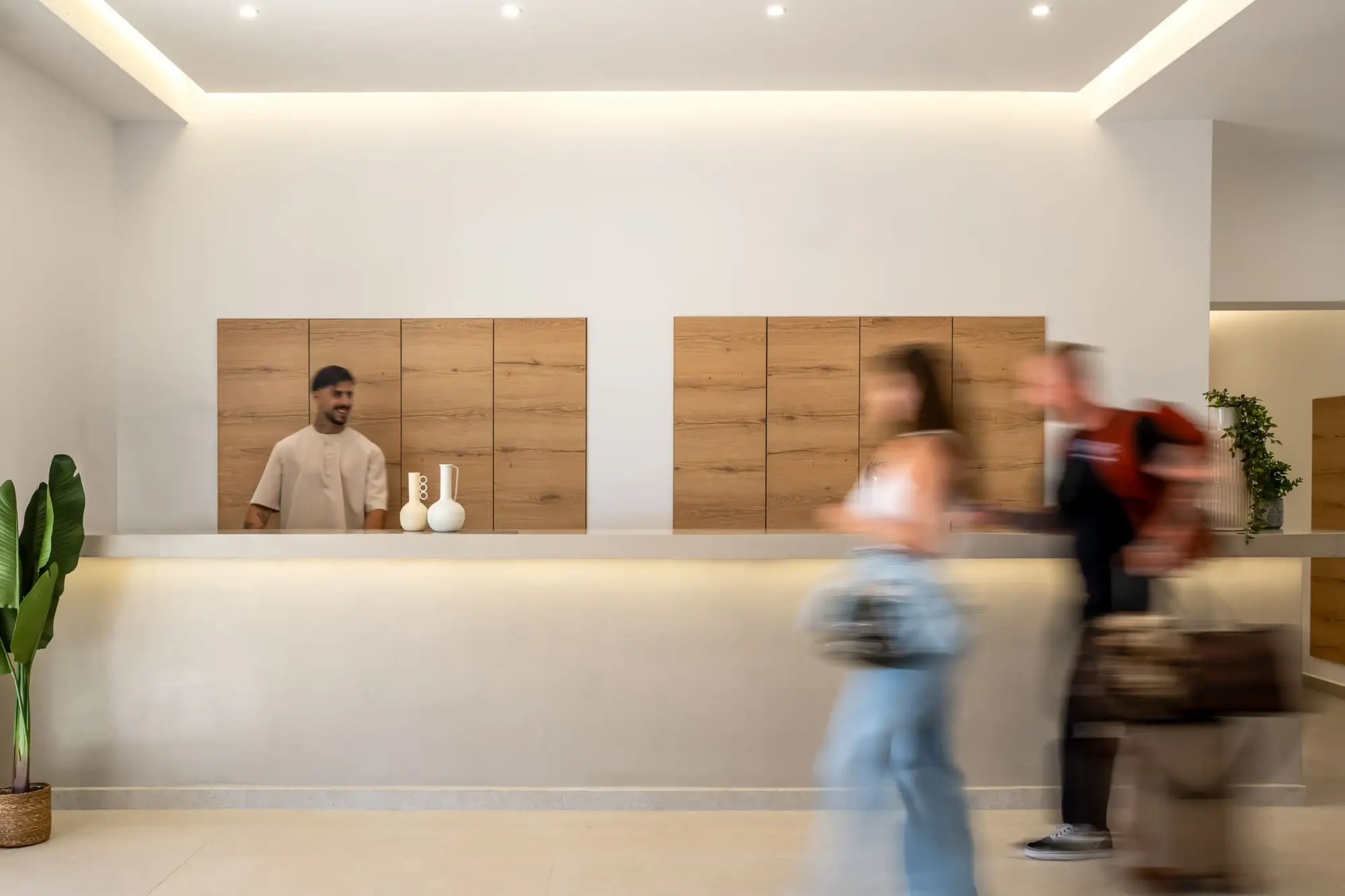 The lobby