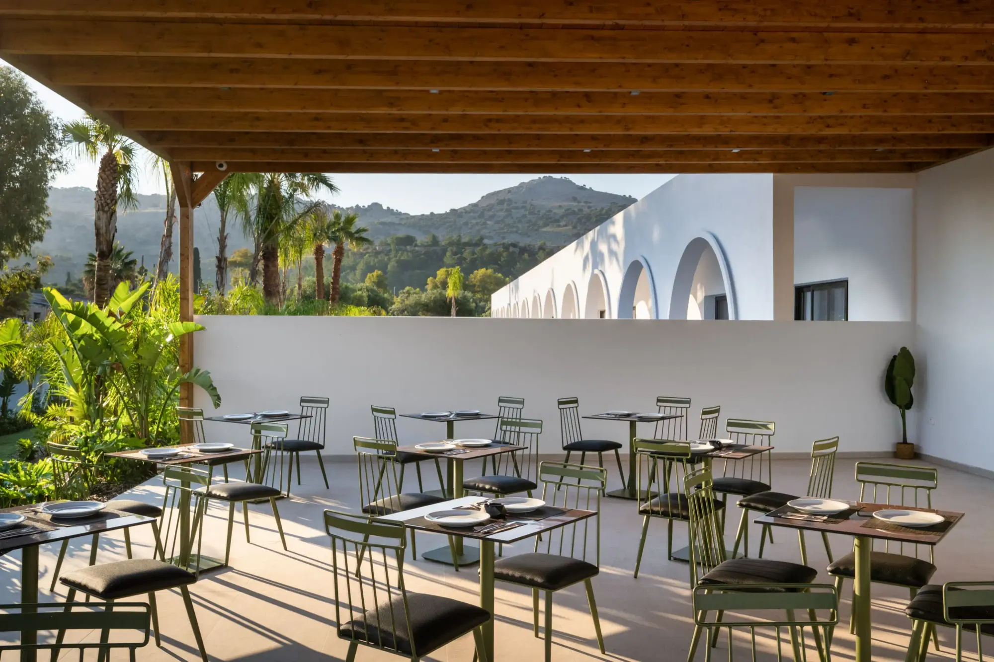 Outdoor terrace