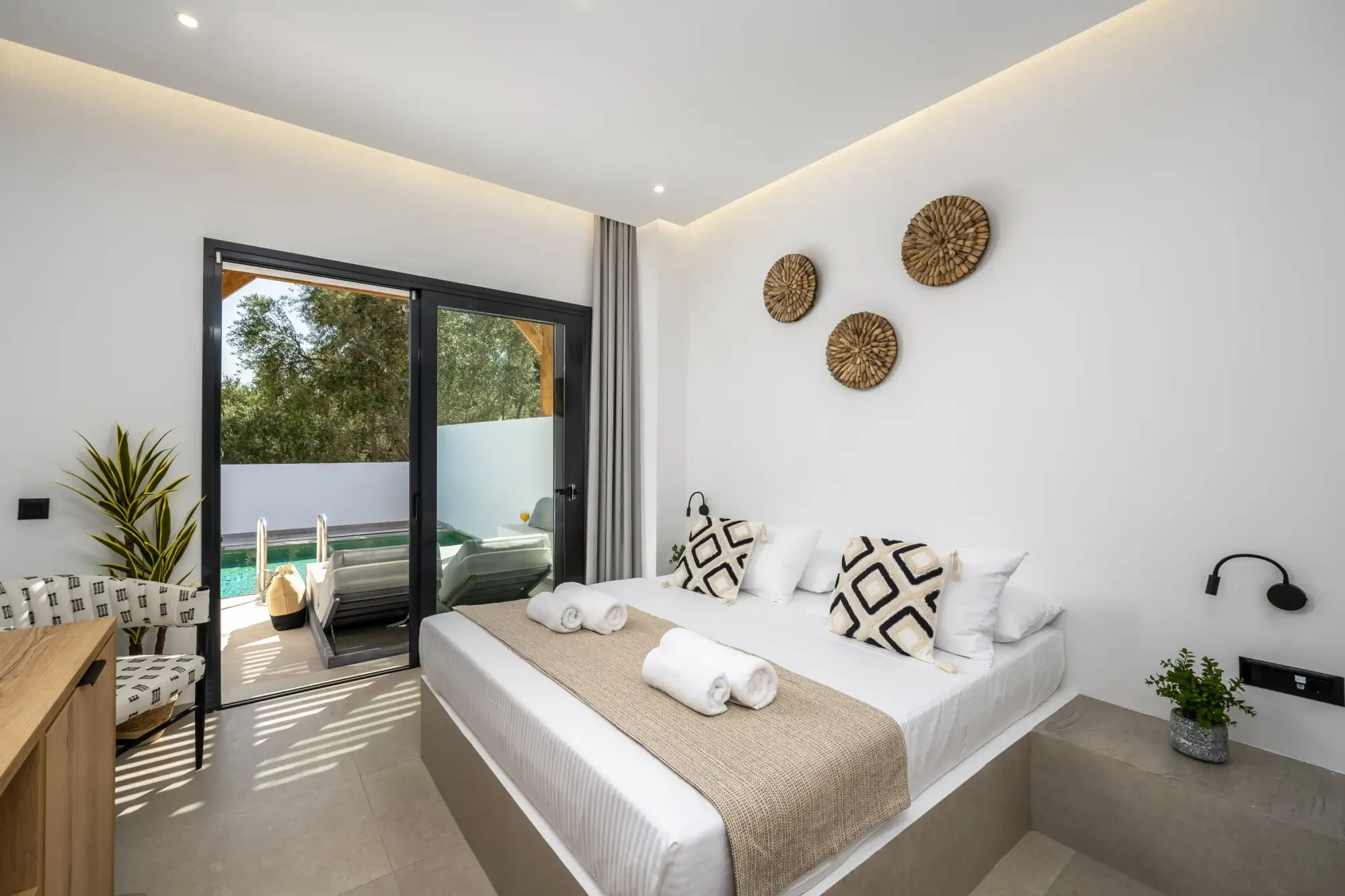 Double Room with Private Pool pool