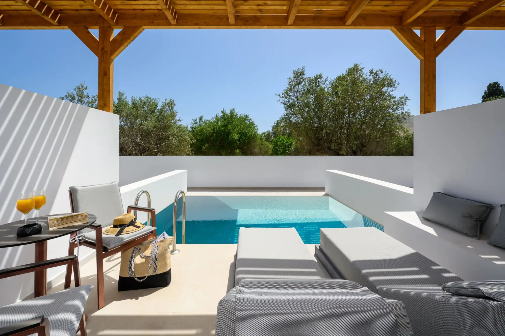 Suite with private pool